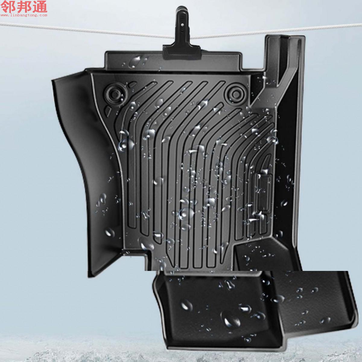 TPE汽车脚垫适用于跨境丰田右舵 PRIUS普锐斯30系tpe专用后尾备箱