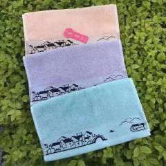 14支弱捻纱毛巾 尺寸34cm*74cm 重量105g