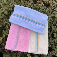 14支弱捻纱毛巾 尺寸34cm*74cm 重量105g
